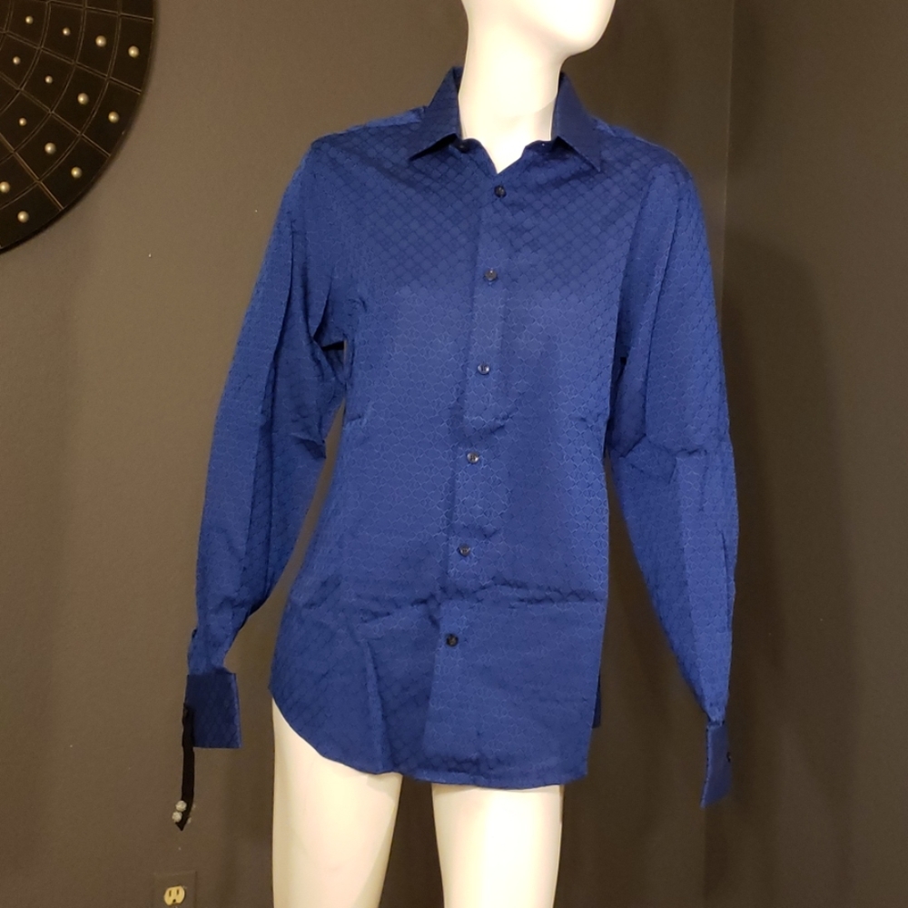 Blue dress shirt